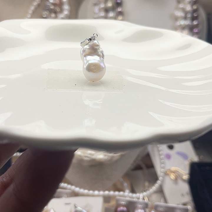吊坠未镶嵌淡水珍珠【纯恬】
