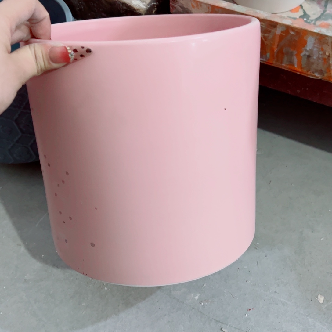 有孔，陶瓷花盆满10米包邮发货