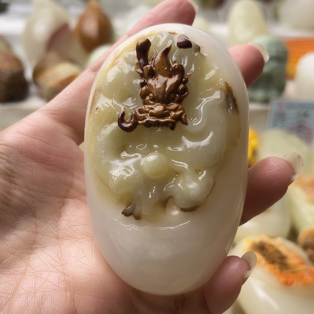 石材古青石不退换龙微瑕
