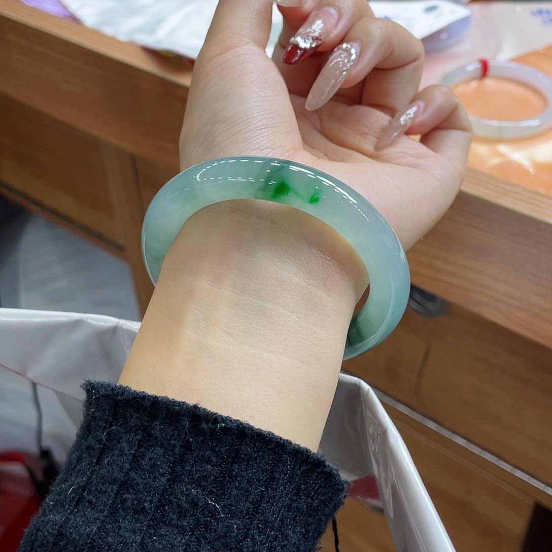 翡翠手镯未镶嵌23 号链接
