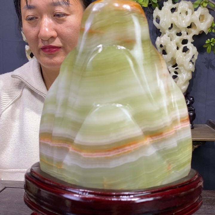 石材精品古青石摆件