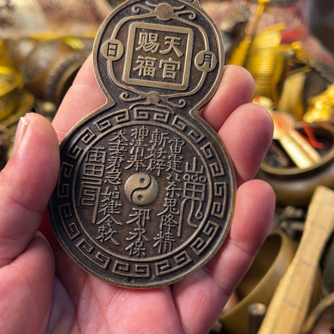 茶壶香炉铜器摆件