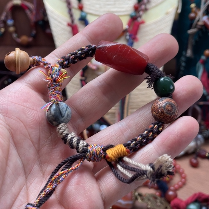 玛瑙/玉髓手链未镶嵌