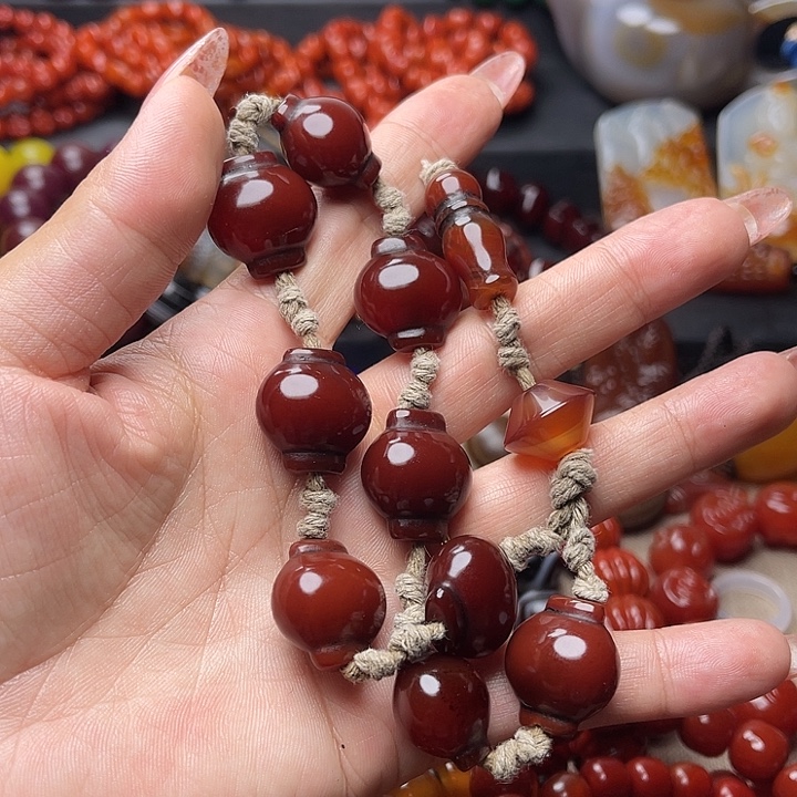 玛瑙/玉髓手链未镶嵌