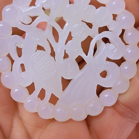 和田玉（白玉）挂件未镶嵌