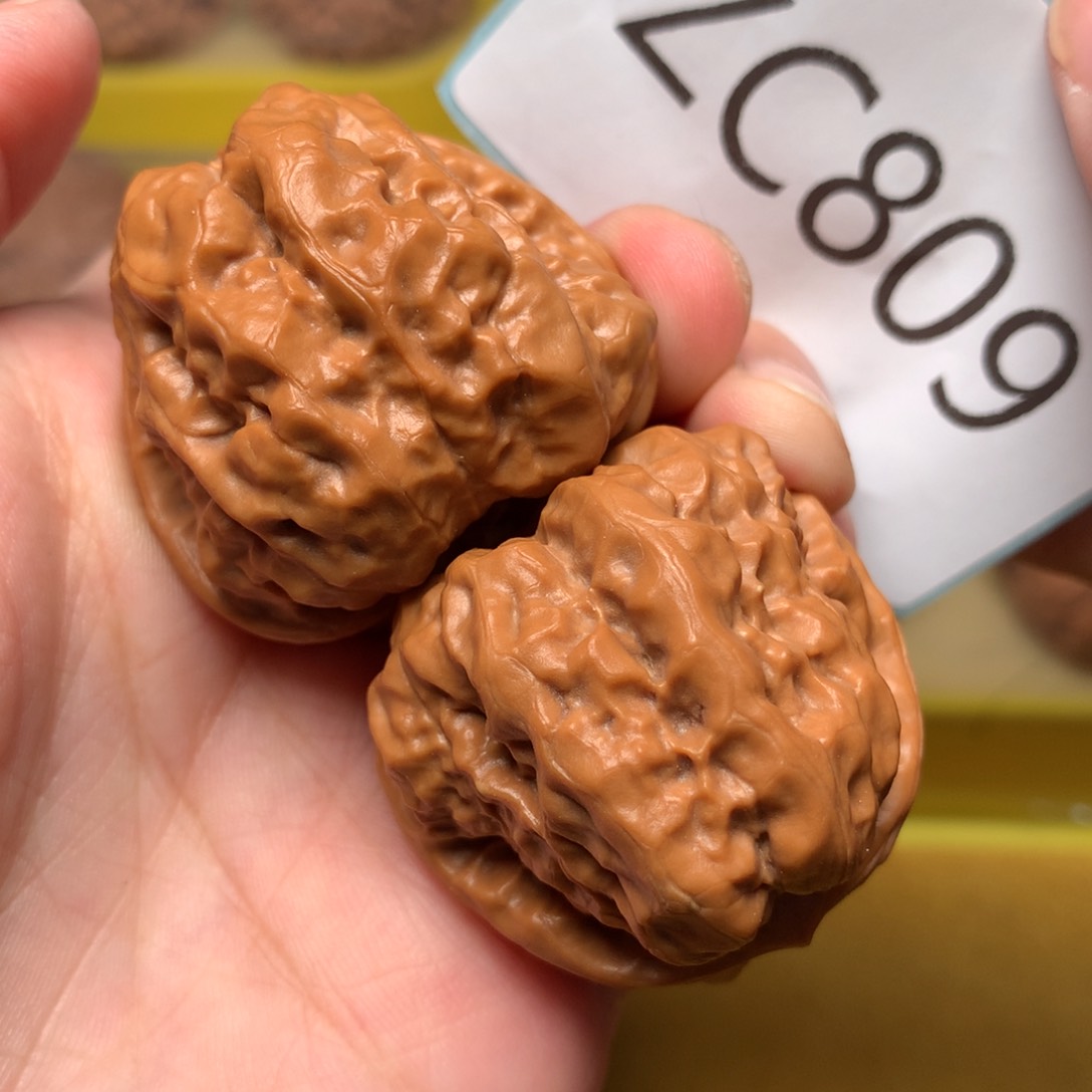 文玩核桃把件肌肉开背蛙38