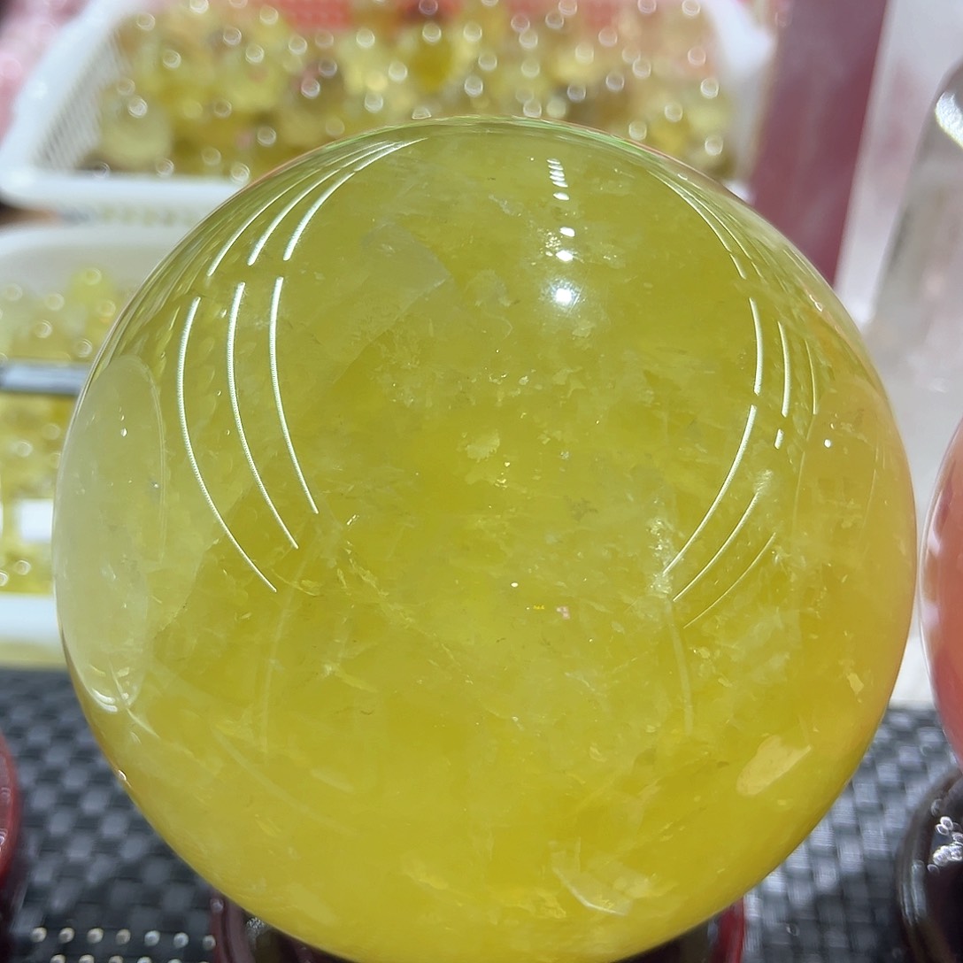 水晶水晶球摆件未镶嵌