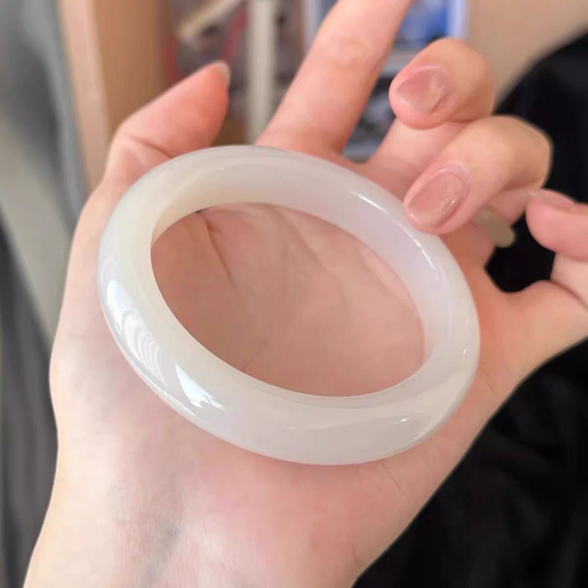 未镶嵌手镯石英质玉   X 139