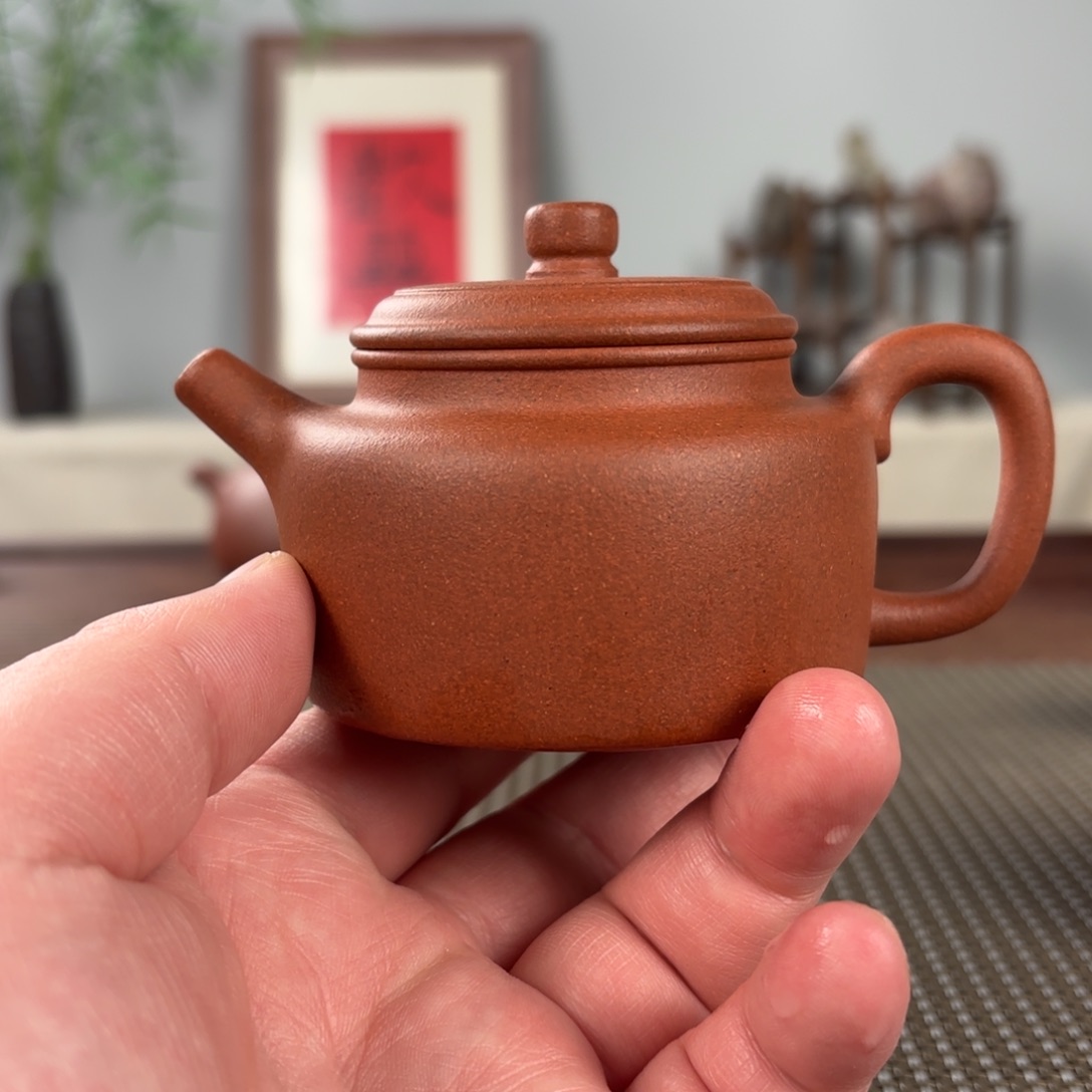 紫砂茶壶黄龙山原矿紫砂壶150