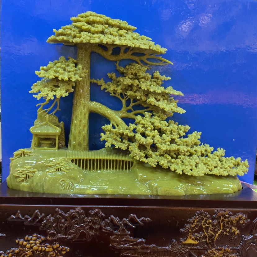 【闪购商品】蛇纹石玉摆件覆膜未镶嵌