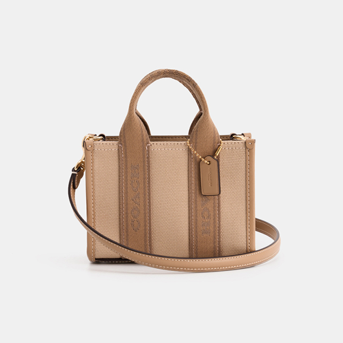 COACH｜【全国联保】蔻驰Smith16迷你手提斜挎托特包CAQ02