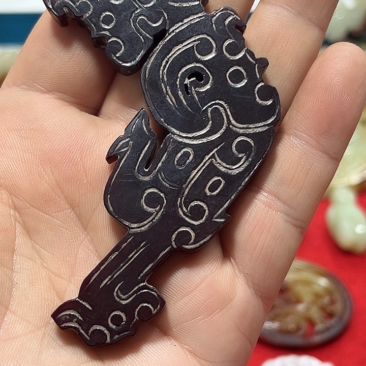 和田玉挂件未镶嵌阎**8