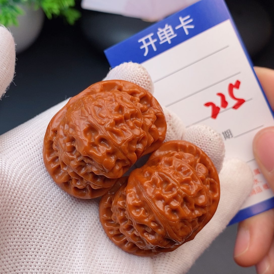 文玩核桃把件42宫灯225