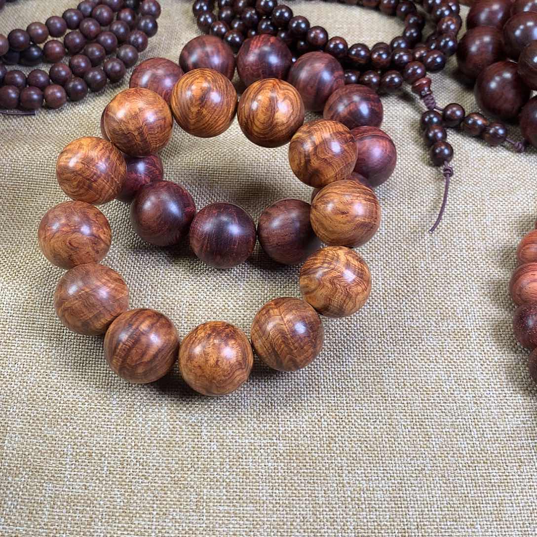 开***心手串/手链黄花梨/降香黄檀