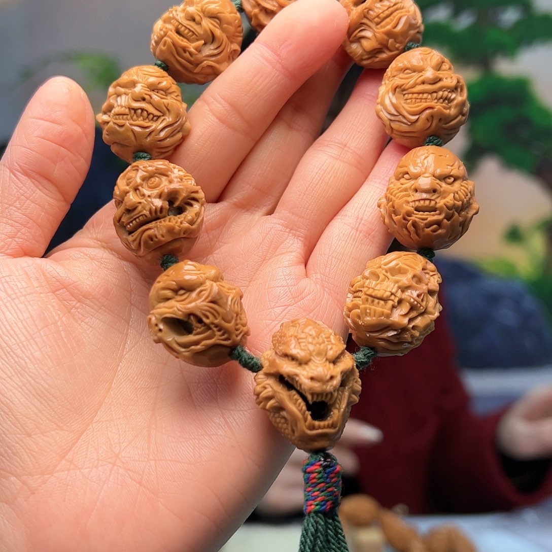 橄榄核手串/手链明***彩橄榄核