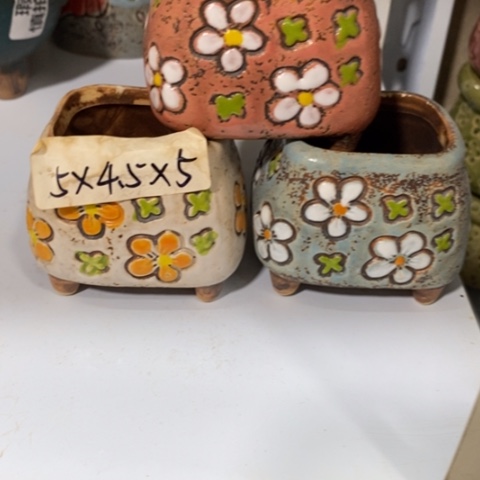 【闪购商品】红陶粗陶材质多肉花盆