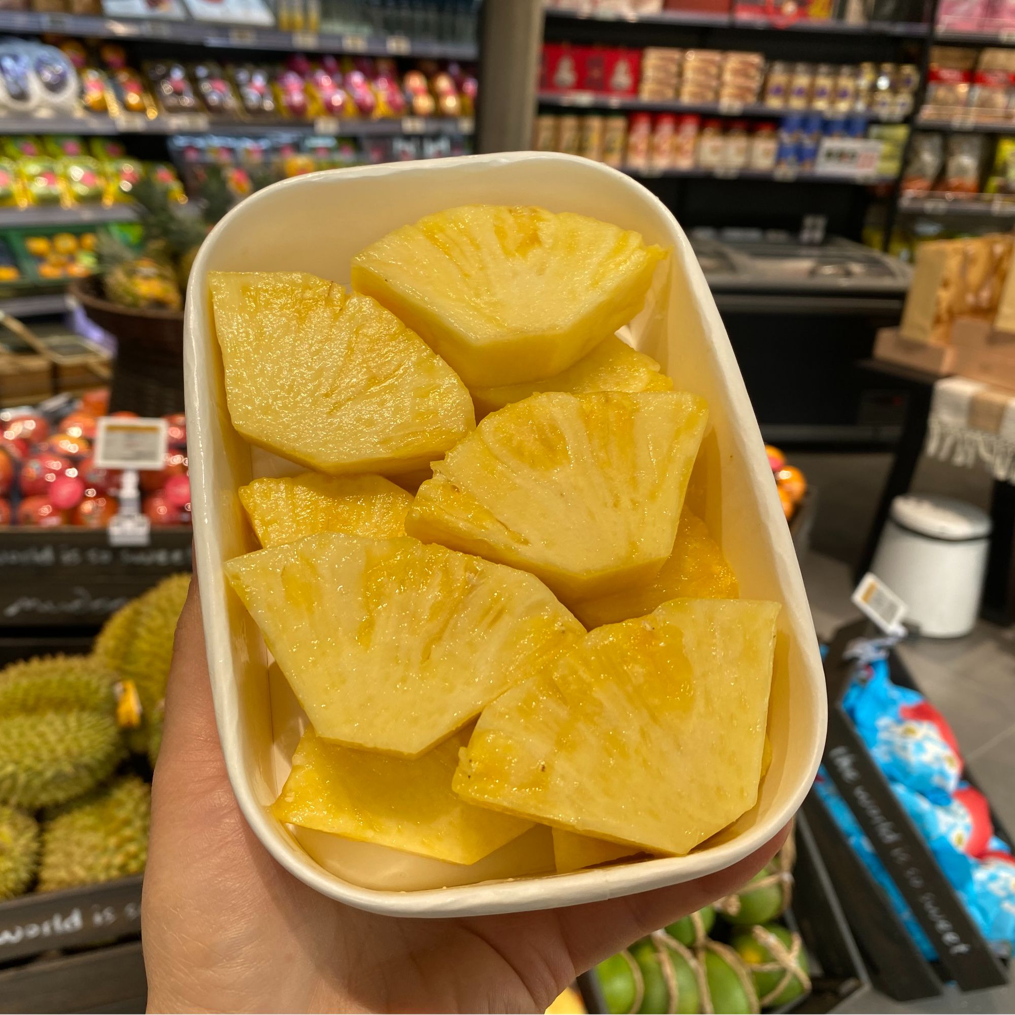 果切【门店自提】凤梨乌梅夹1份果切330g|凤梨整果