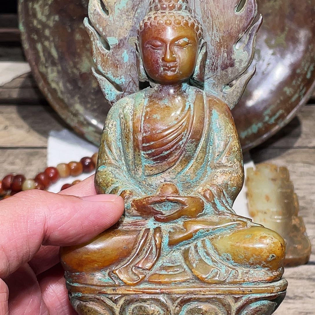 共***光和田玉（糖玉）未镶嵌挂件