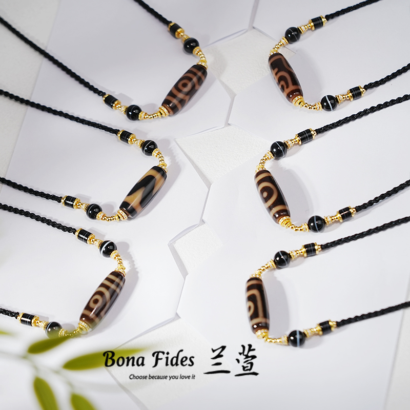 【兰萱• 新玛瑙梵藏工艺系列】小多图锁骨款 多样性发货只发其一　61