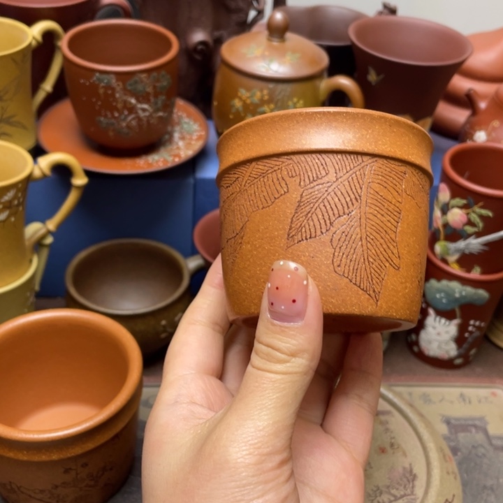 紫砂茶杯紫砂主人杯