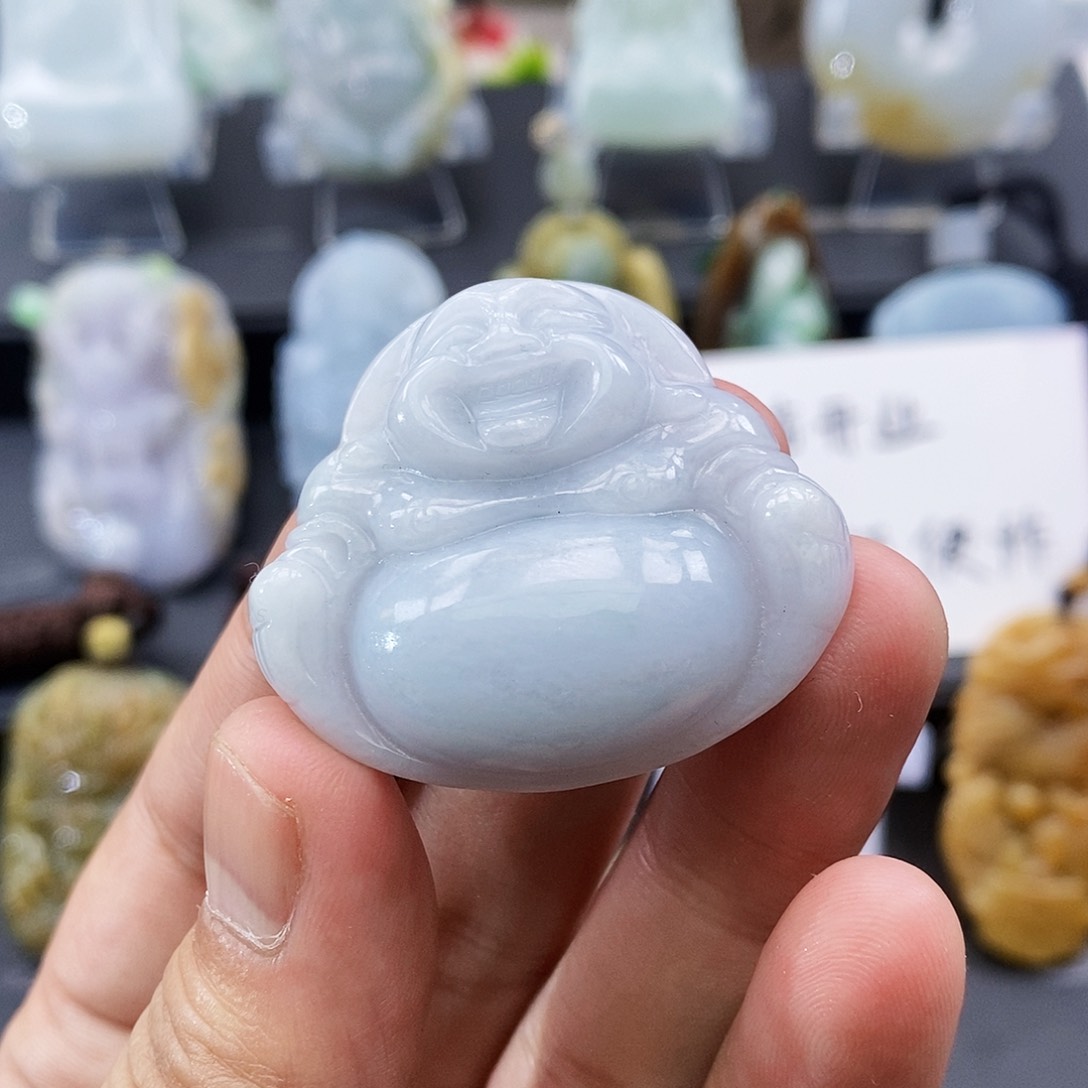 颈饰未镶嵌翡翠吊坠