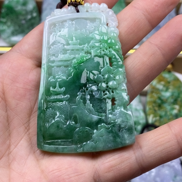 翡翠吊坠(不含链)未镶嵌