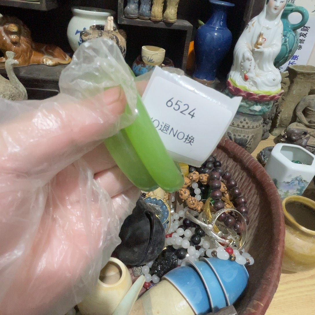 景***哥瓷片6524号工艺品