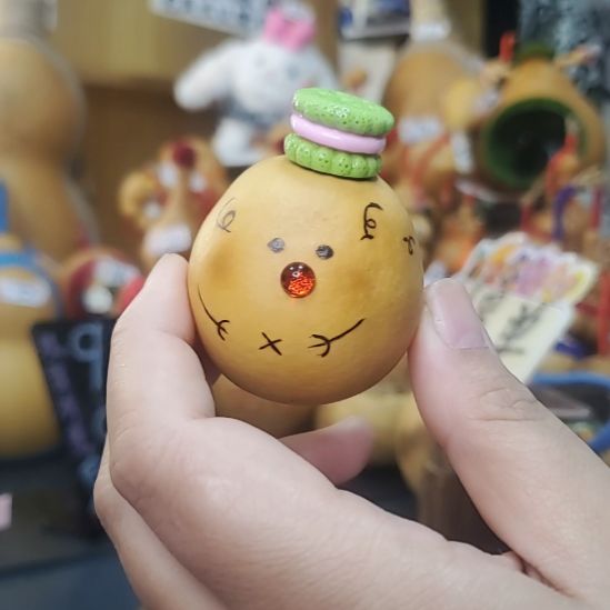 笙箫家的小高货手作—1车—土豆顶饼干小可爱车载摆件（送弹簧）