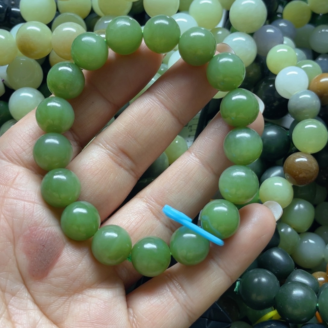 和田玉手链未镶嵌