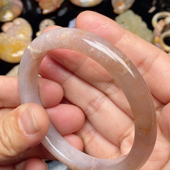 硅化珊瑚（珊瑚玉）手镯未镶嵌C****