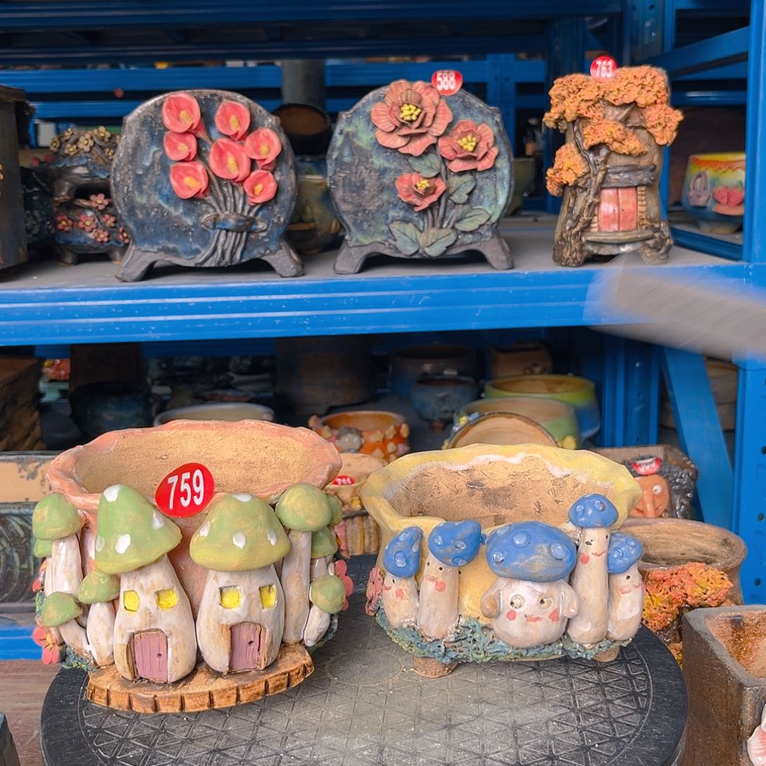 微瑕759 号陶然花器手工花盆