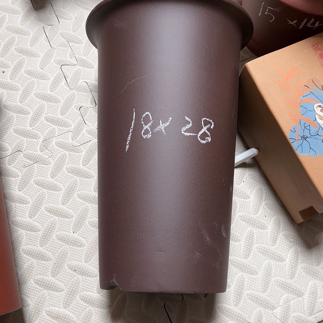 【闪购商品】紫砂花盆周之夏精品紫砂花盆