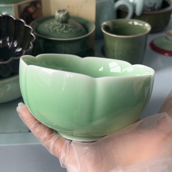 小米茶器龙泉青瓷