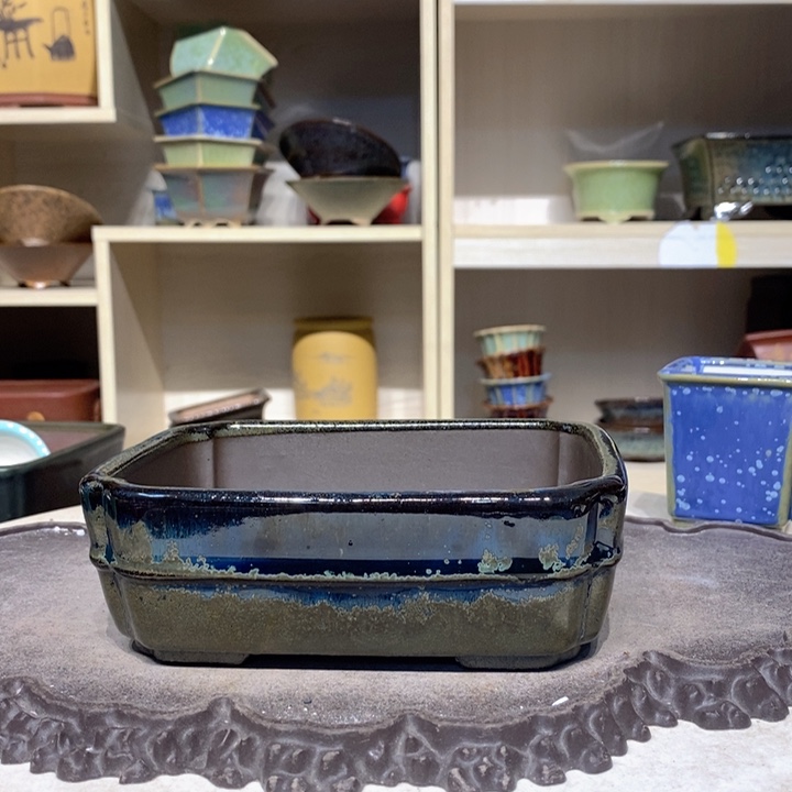 紫砂花盆海**少瑕疵5.5-16-13。。。