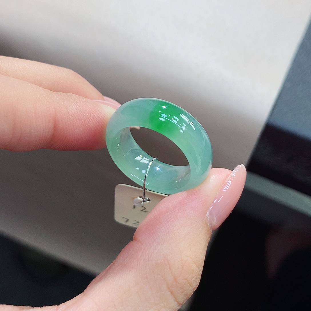 未镶嵌戒指翡翠12号