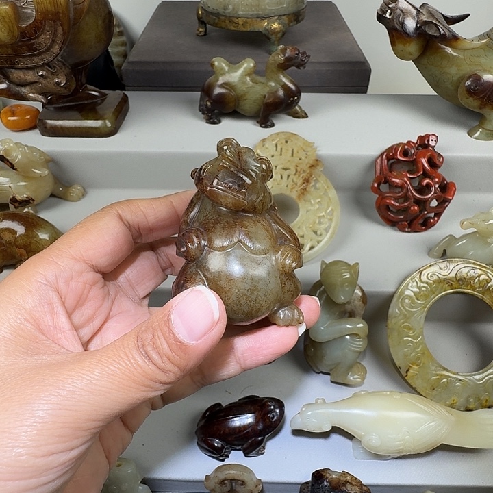 新***纪和田玉（糖玉）未镶嵌挂件