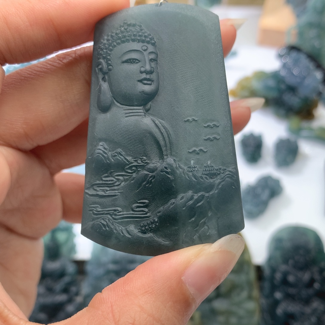 定制翡翠未镶嵌毛货不退不换