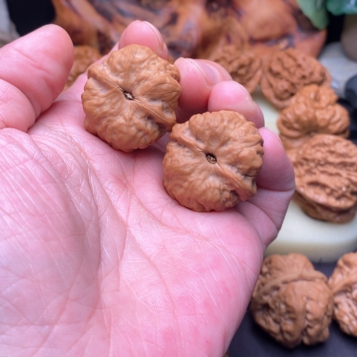 把件文玩核桃鹏*33蛤蟆头