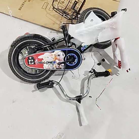 红色小猫咪自行车12