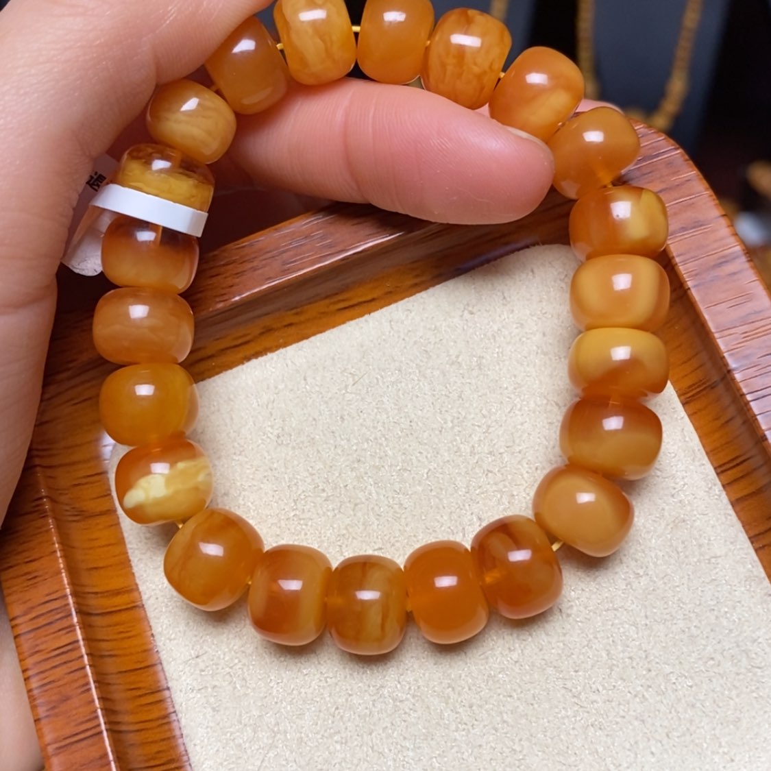 【闪购商品】未镶嵌蜜蜡手链手串