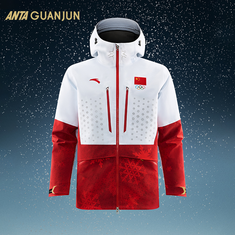 安踏冠军全天候系列防泼水梭织运动外套女士夹克上衣162510617