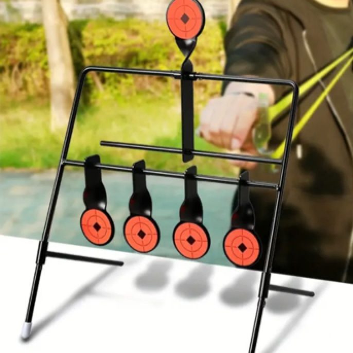 户外弹弓复位靶机