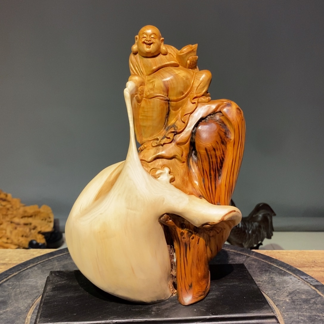 柏木（崖柏）崖柏木雕刻