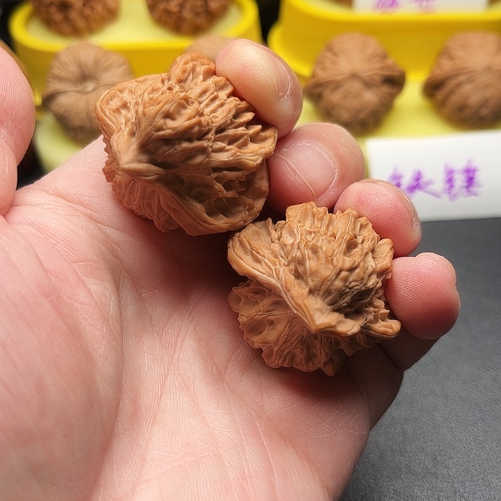 吊坠文玩核桃比翼双飞