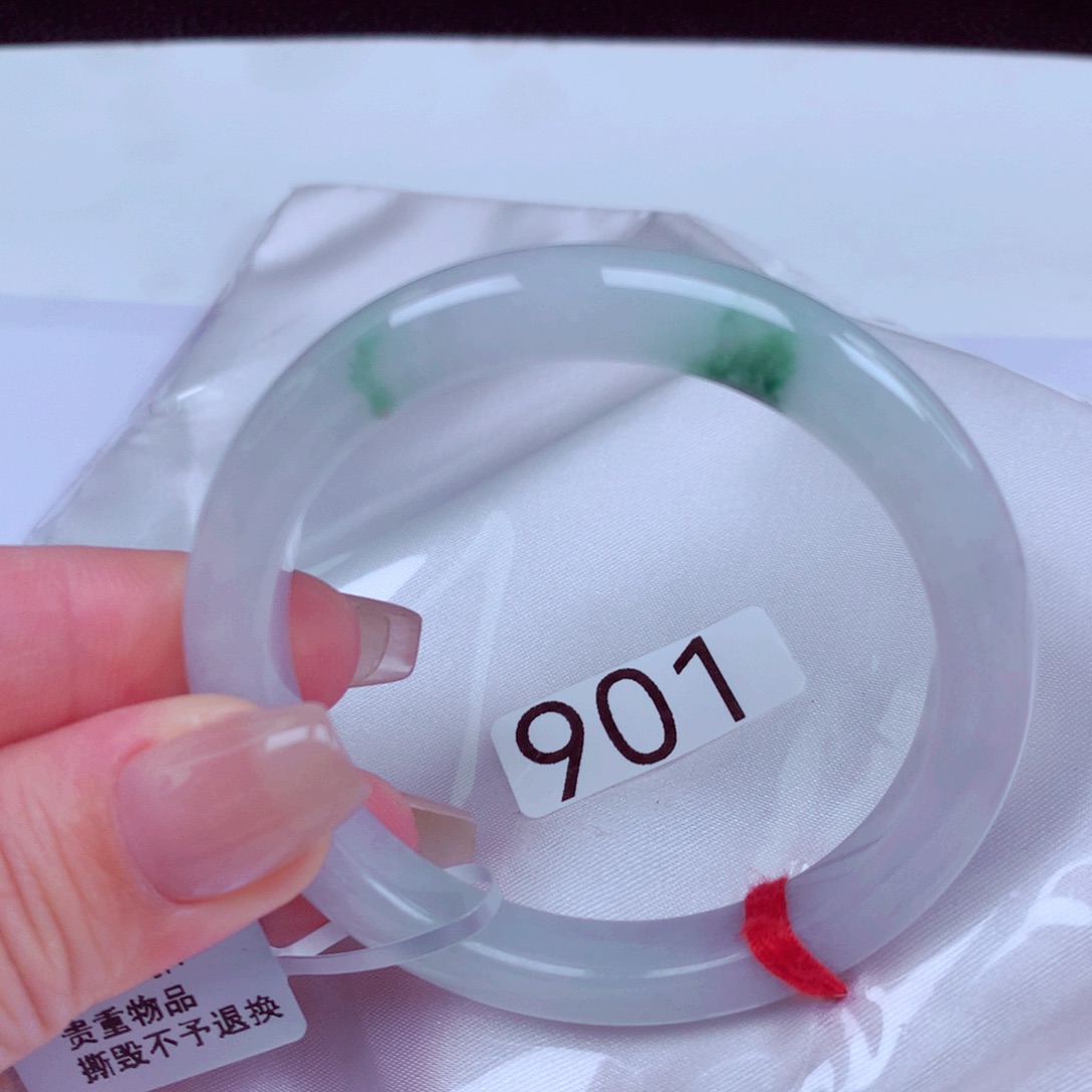 翡翠未镶嵌手镯手镯