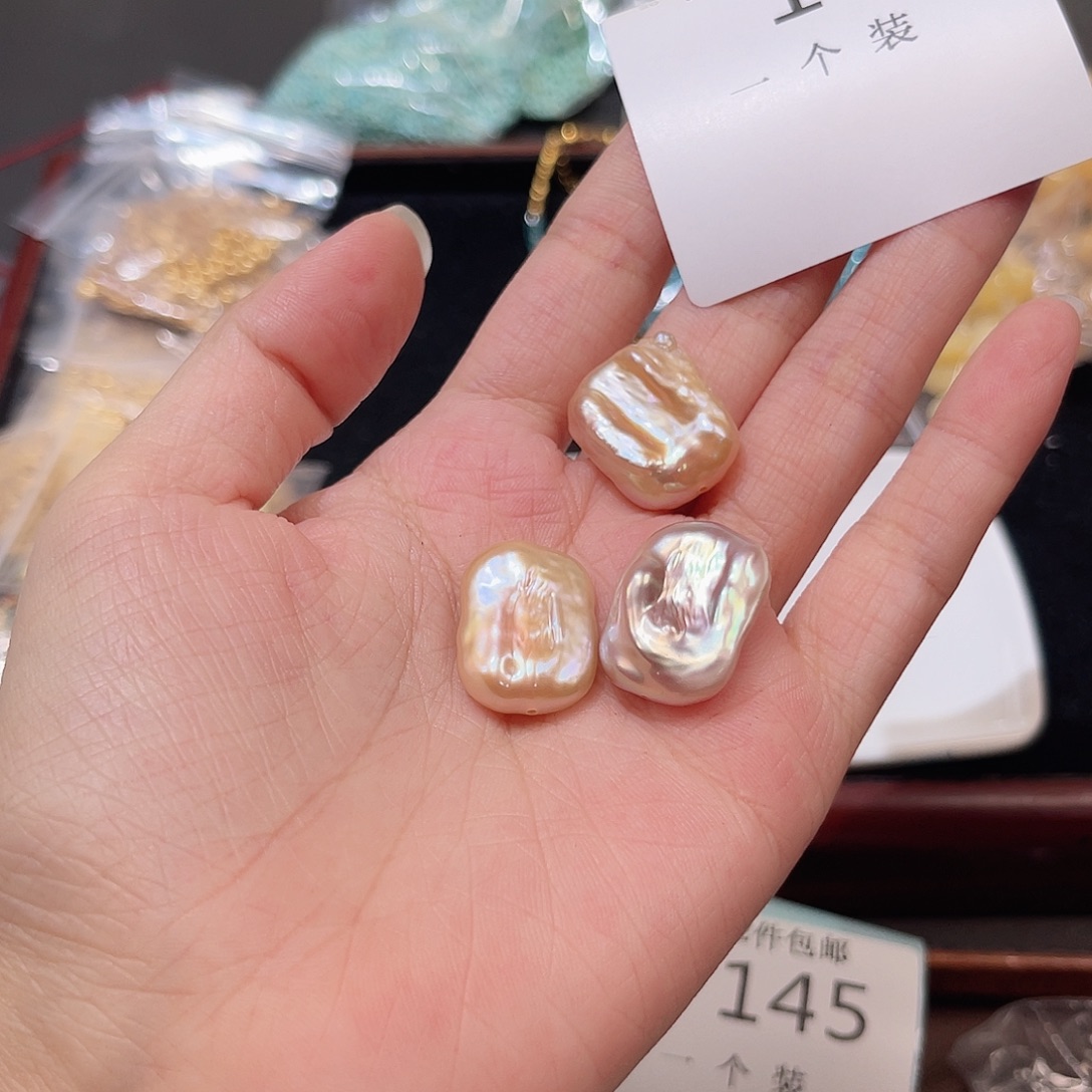 银S925镶嵌珠宝半成品水晶144 。        