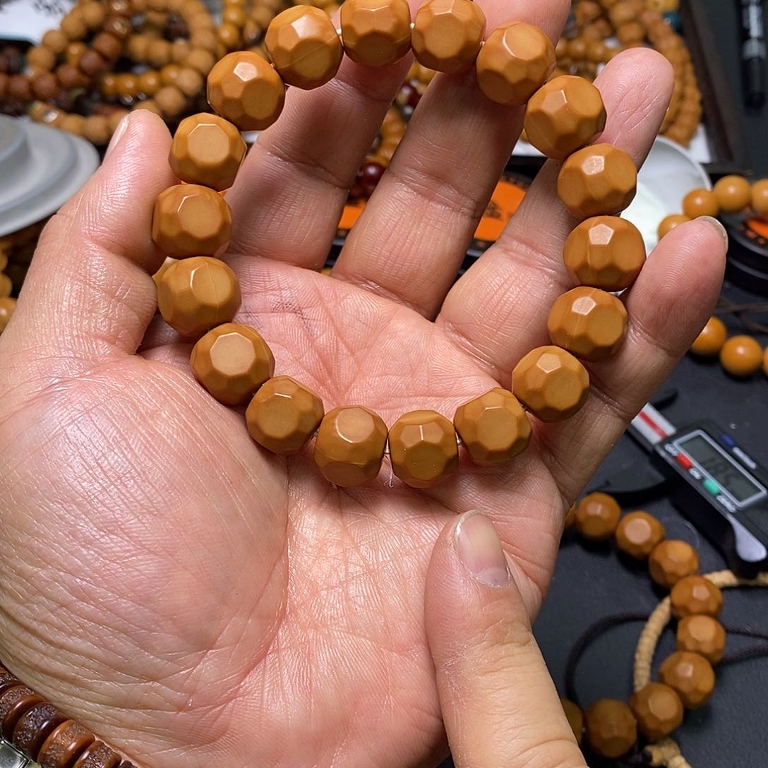 猴头核桃手串六方14h