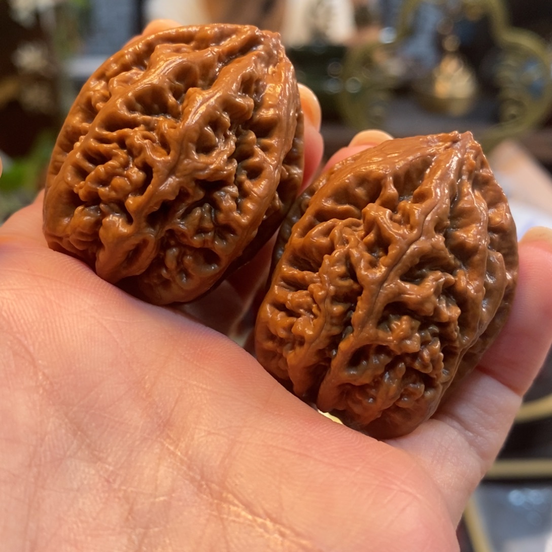 文玩核桃吊坠老树满天星34