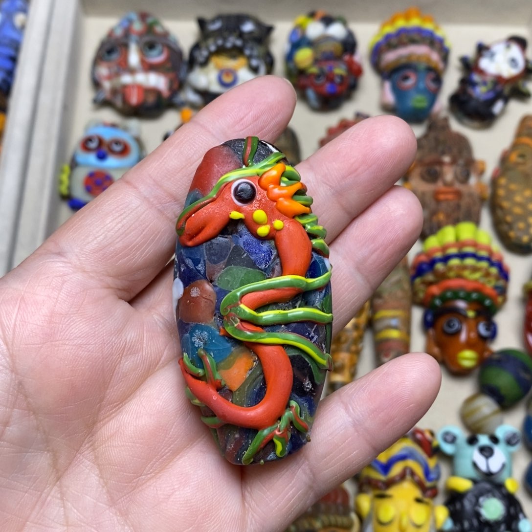 琉璃颈饰福利龙牌061