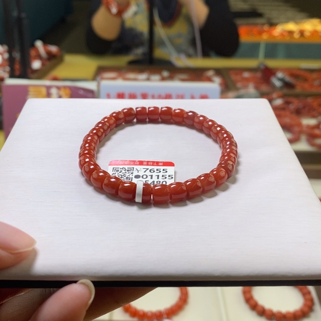 未镶嵌手串南红玛瑙